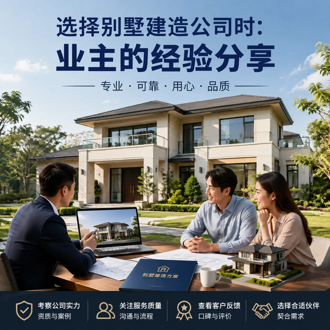 选择别墅建造公司时： 七星关 业主的经验分享