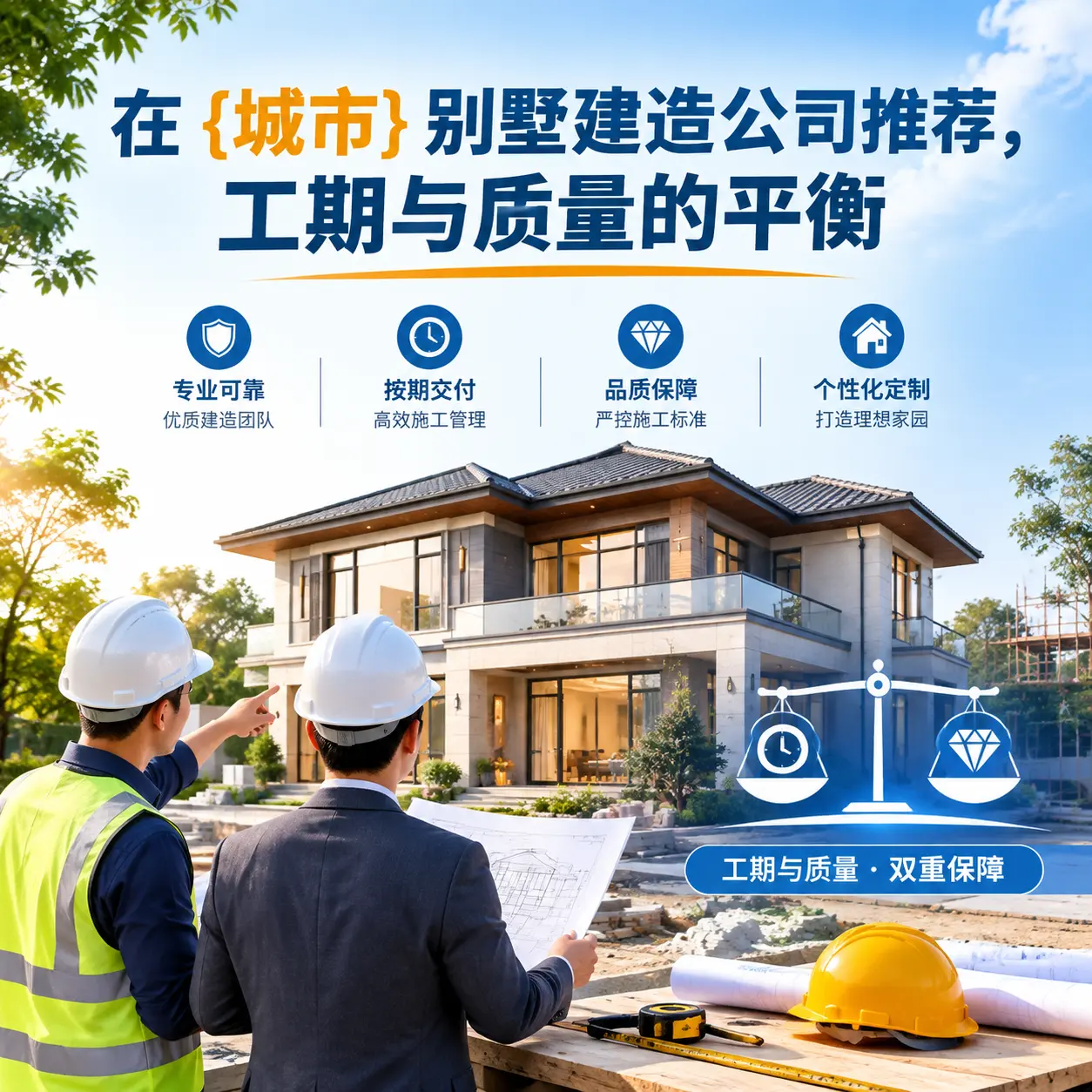 在 七星关 别墅建造公司推荐，工期与质量的平衡