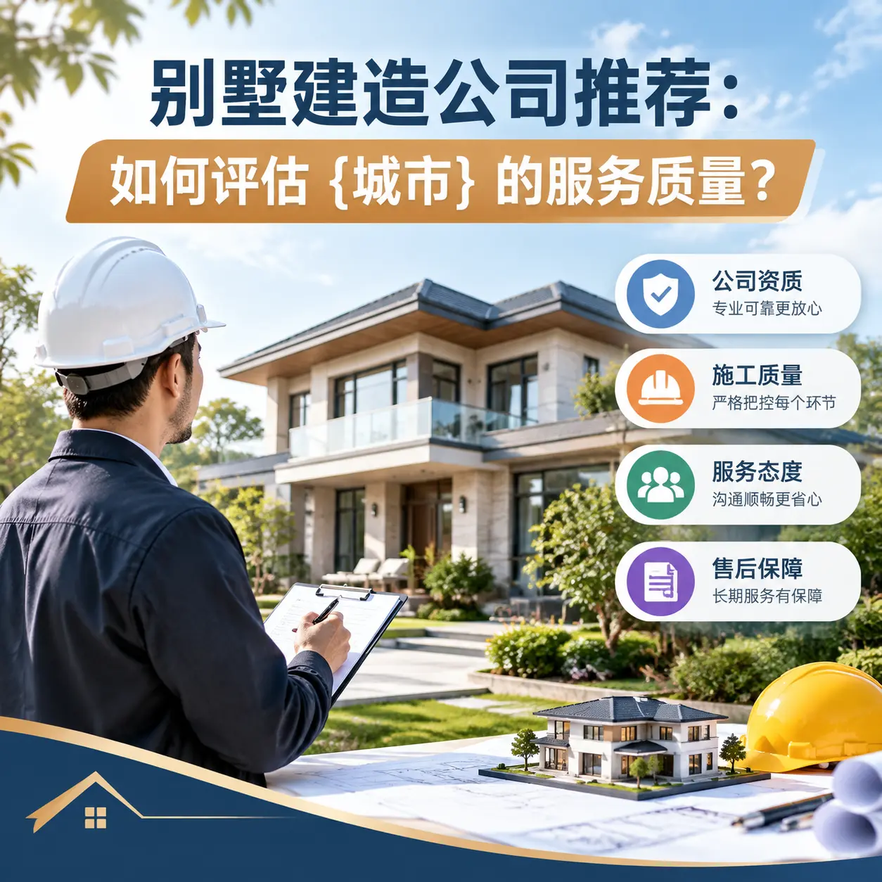 别墅建造公司推荐:如何评估 七星关 的服务质量?