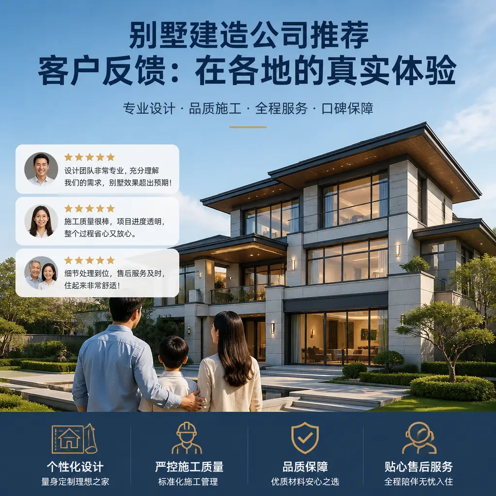别墅建造公司推荐的客户反馈:在 七星关 的真实体验