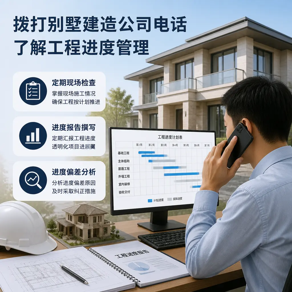 拨打七星关别墅建造公司电话,了解工程进度管理