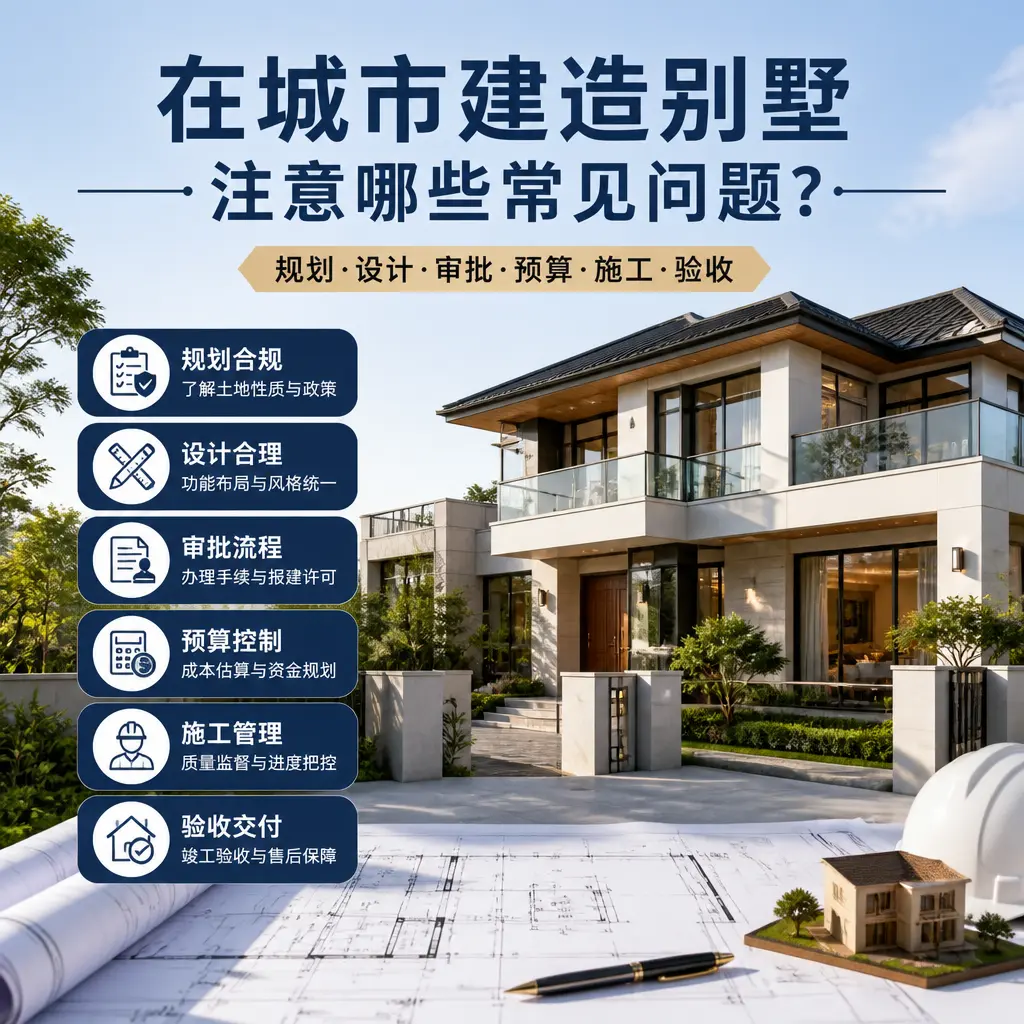 在 七星关 建造别墅，注意哪些常见问题？